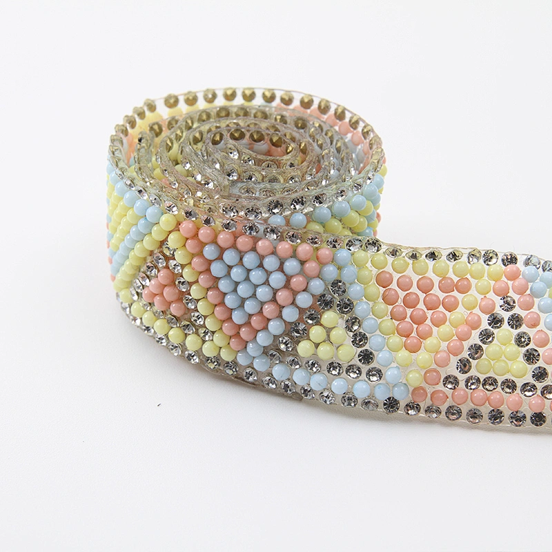 Wholesale factory design shiny bawal hotfix sticker tape