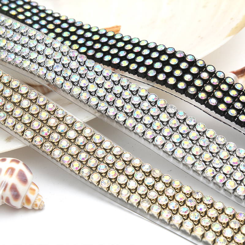Wholesale Rhinestone by  Shoes Slippers Sandals Accessories transparent upper for sandal women PVC