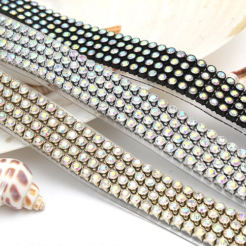 Wholesale Rhinestone by  Shoes Slippers Sandals Accessories transparent upper for sandal women PVC