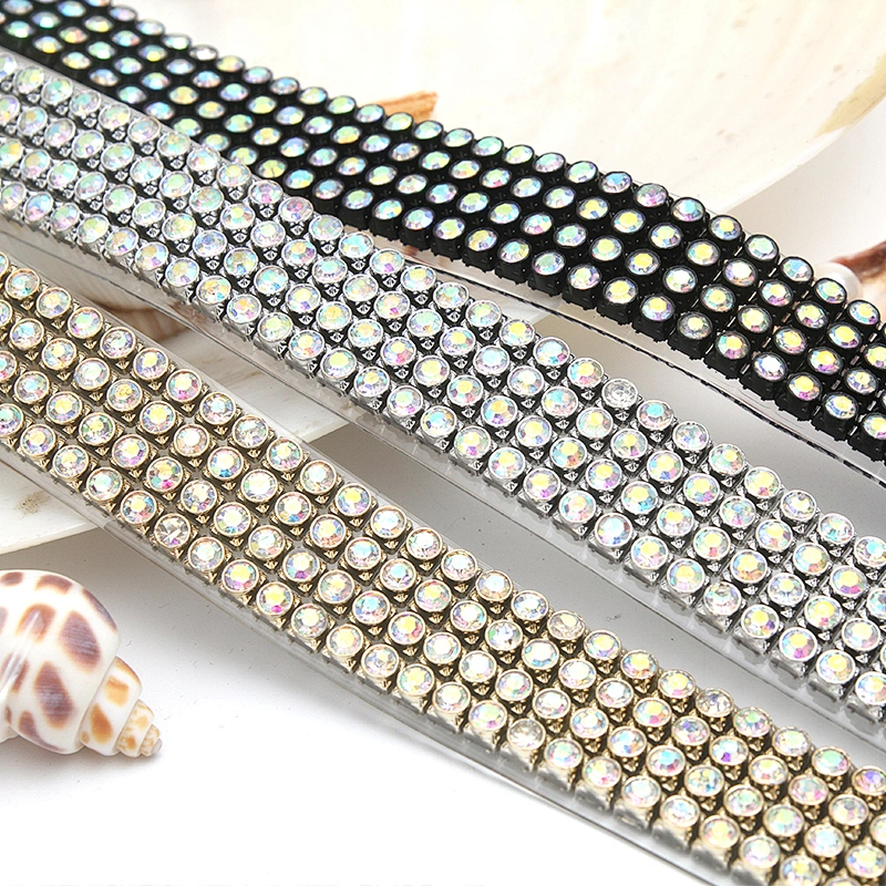 Wholesale Rhinestone by  Shoes Slippers Sandals Accessories transparent upper for sandal women PVC