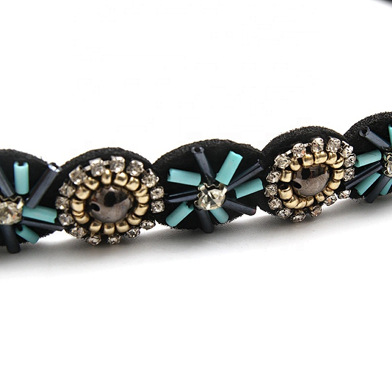European and American fashion ethnic minority style of the trend of elastic hair belt o-ring plisse headband
