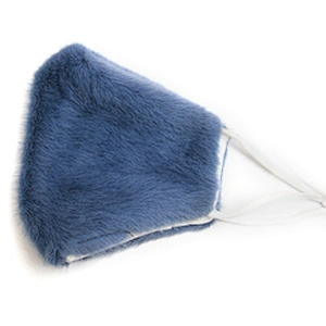 Wholesale winter furry masks warm and dust - proof temperament fashion masks
