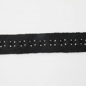 Wholesale Bead Trimming lace trim ribbon beaded ribbon trim Design for clothes