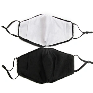 Wholesale winter furry masks warm and dust - proof temperament fashion masks
