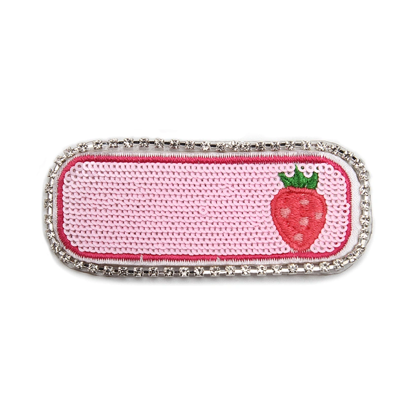 wholesale  designer badges patches cloth stickers Sew on for clothing accessories decoration 3D patch rhinestone sequin patch