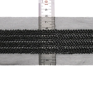 Wholesale Embroidery beaded lace trim 7.8 cm Mesh fabric lace trims beautiful Accessories for dress 3D wedding Designer