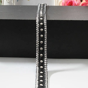 lace trim ribbon handmade beads  Design Lace Trims beaded trim