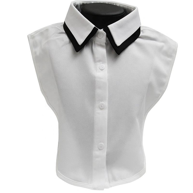 Korean version versatile black and white false collar shirt false collar women's clothing accessories shawl cravat