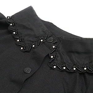 Detachable collared clothing accessories Detachable  collared shirt off the shelf for commuter ladies' workplace temperament