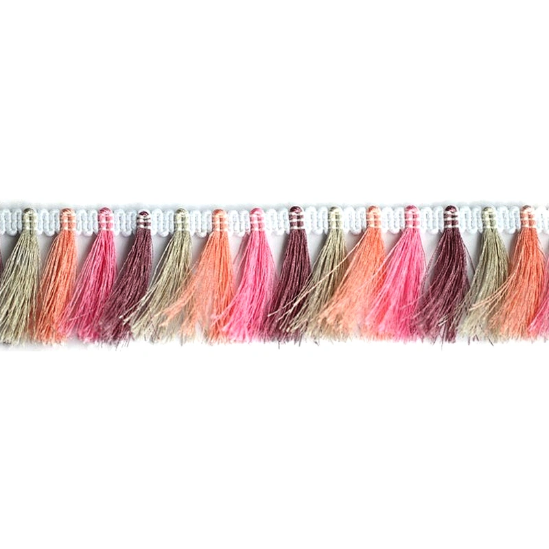 Kavatar Wholesale Small Decorative Garment fashion Tassel Fringe
