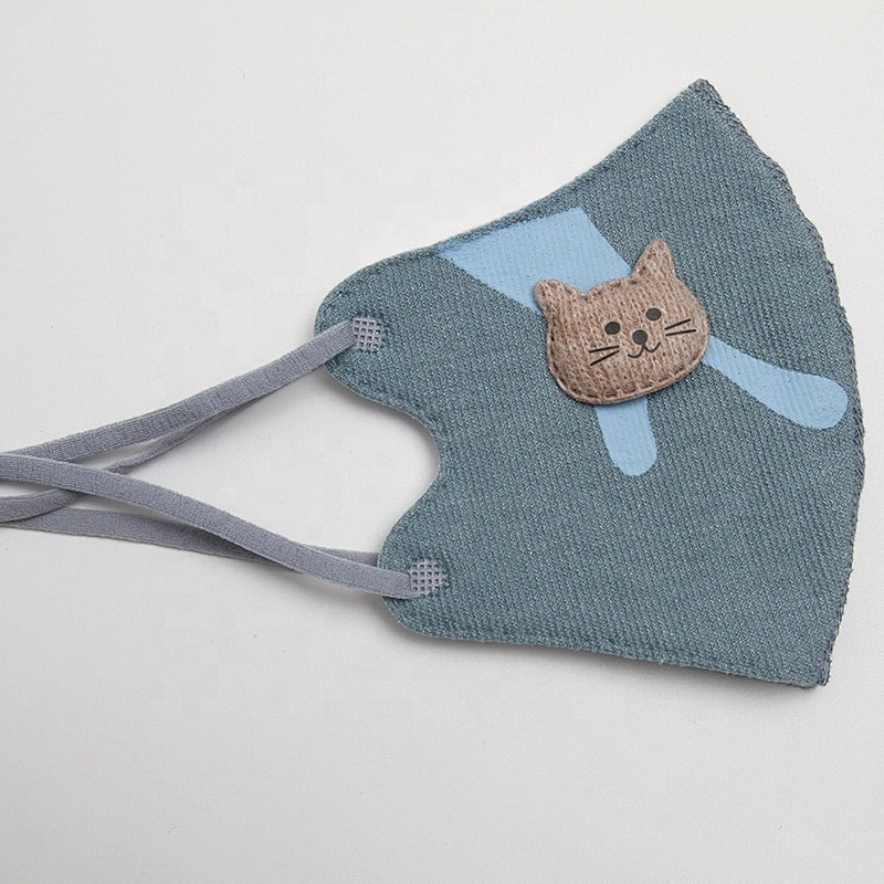 Cotton bear bear can keep warm, prevent dust and fog and haze party mask