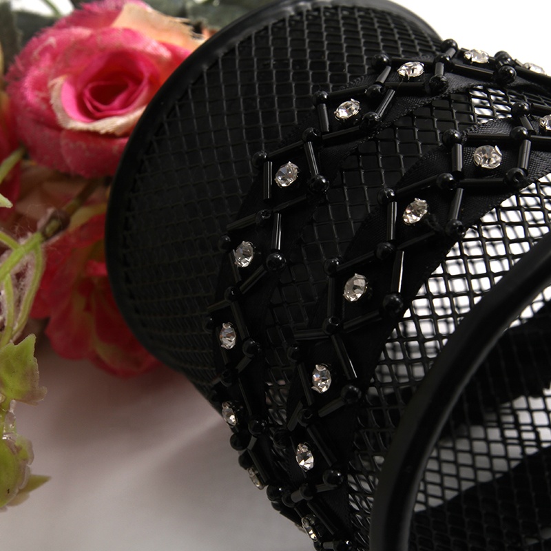 Kavatar beaded trim for wedding dress beaded hot fix banding trim