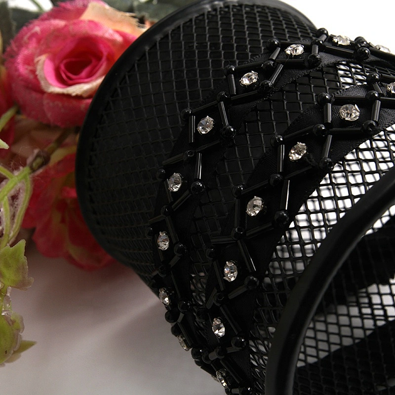 Kavatar beaded trim for wedding dress beaded hot fix banding trim