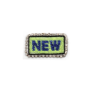 wholesale  designer badges patches cloth stickers Sew on for clothing accessories decoration 3D patch rhinestone sequin patch