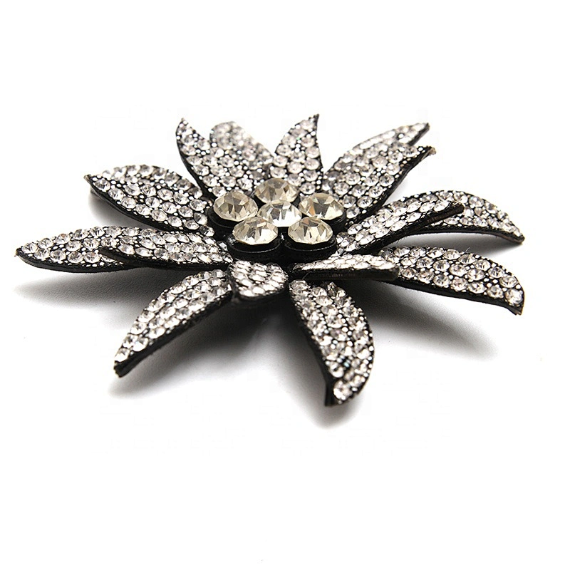 Best-selling clothing shoes and hats clothing accessories rhinestone butterfly pattern beads applique patch