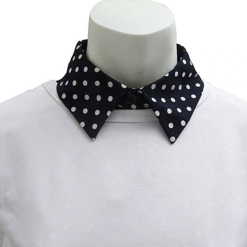 The Korean version of the removable collar dress and shirt for women in the workplace is available from stock