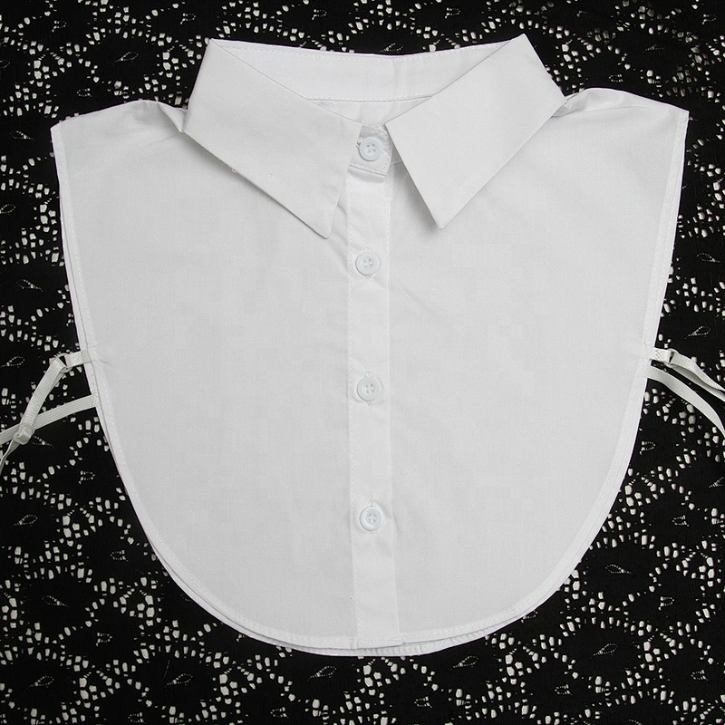 Detachable collared shirts, men's and women's clothing accessories and false collars are available from stock