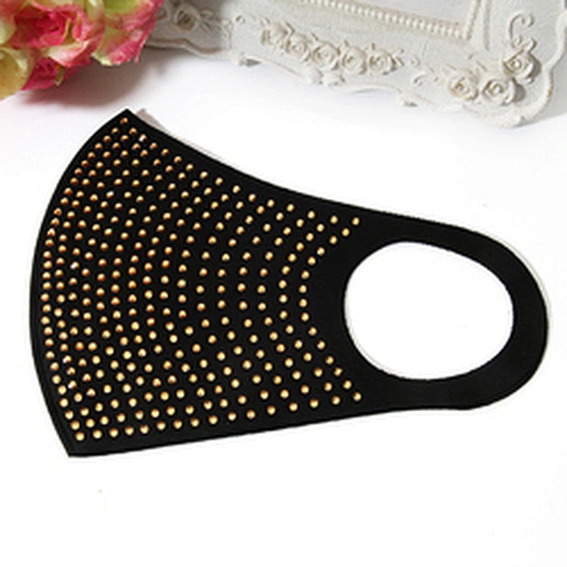 wholesale warm dust and wind proof cotton party accessories masked PM 2.5 fashion  rhinestone face masked