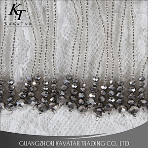 High quality Fringe Trim Long Beaded Tassel Decorative For Dress