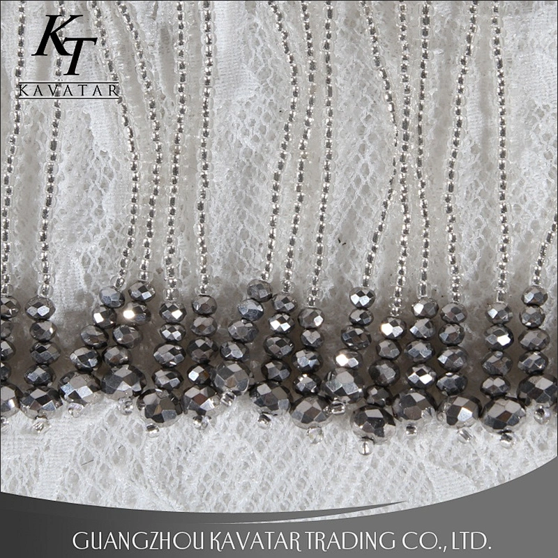 High quality Fringe Trim Long Beaded Tassel Decorative For Dress