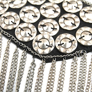 wholesale  designer badges patches cloth stickers Sew on for clothing accessories decoration 3D patch rhinestone Metal patch