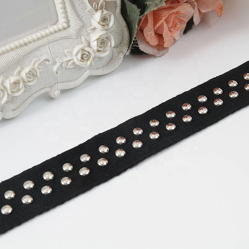 lace trim ribbon diy handmade costume dress sewing Studs Bead Trimming Design Rivets Triming