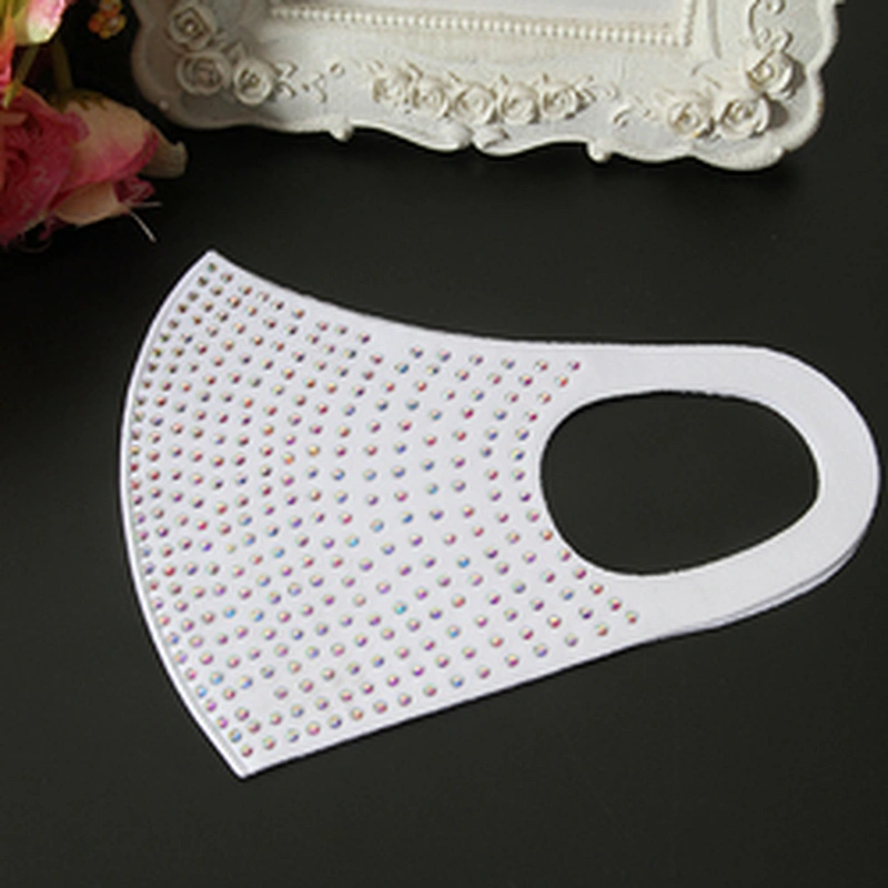 wholesale warm dust and wind proof cotton party accessories masked PM 2.5 fashion  rhinestone face masked