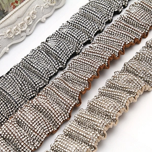 Wholesale Rhinestone by  Shoes Slippers Sandals Accessories upper for sandal women Cotton core