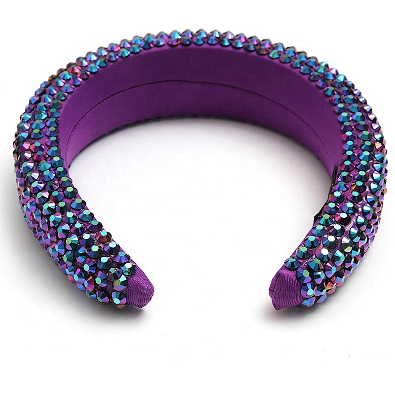 wholesale Multi Color Crystal And Rhinestone Cup chain Decorated Headbands girls Hairbands WOMEN HEADBAND