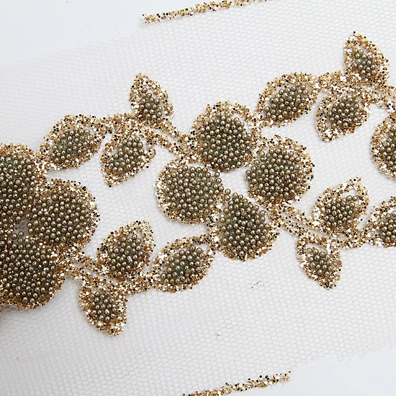 Fashion hand bronzing manual bar code lace clothing accessories