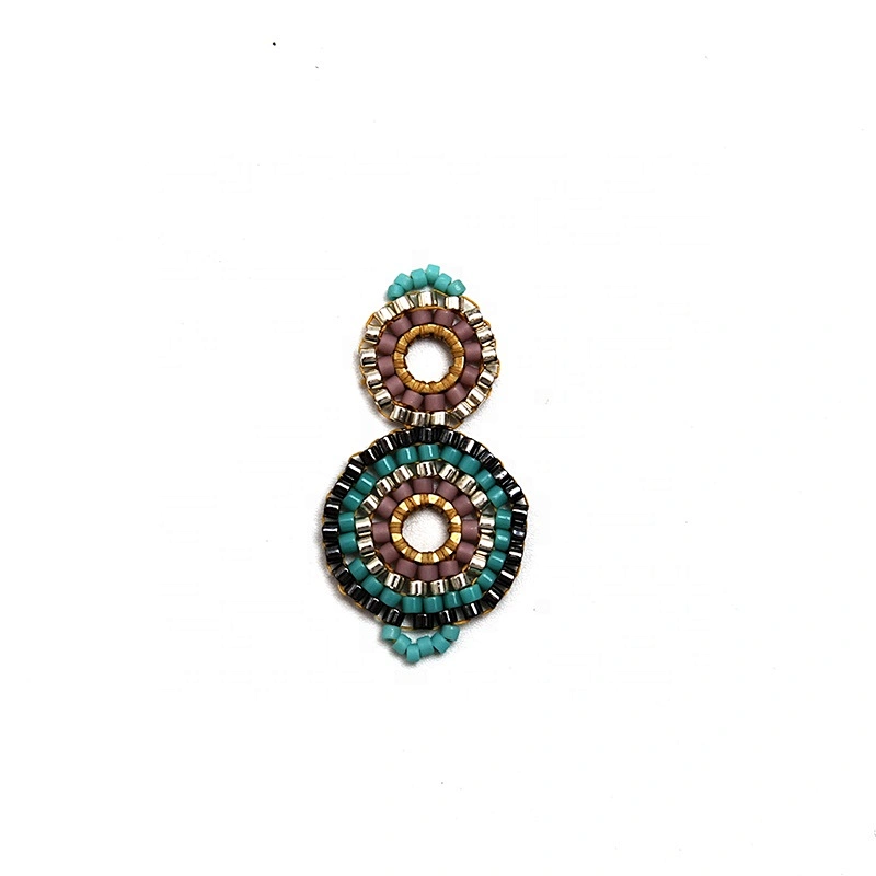 Christmas Cherry Flower Decorative Sew on Rhinestone Beaded Patches Wholesale patches for clothing