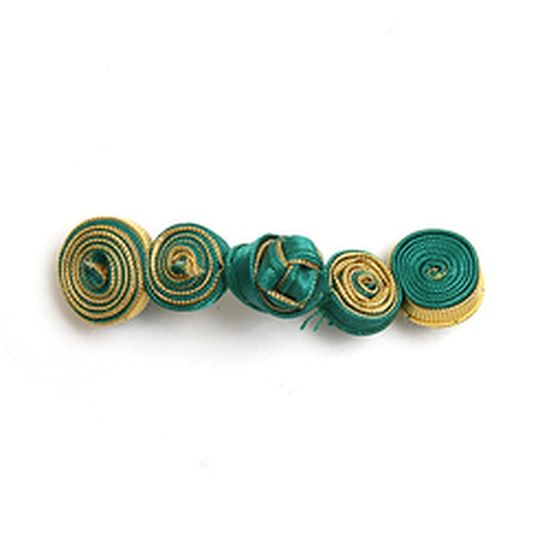 Chinese knot button frog closure Color classical hand-made clothing Qipao plate button custom clothing accessories decoration