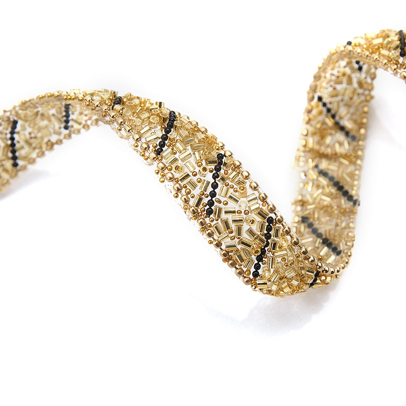 wholesale hot fix tape with rhinestone hot fix trimming chain glitter trim for DIY garment dresses Accessories