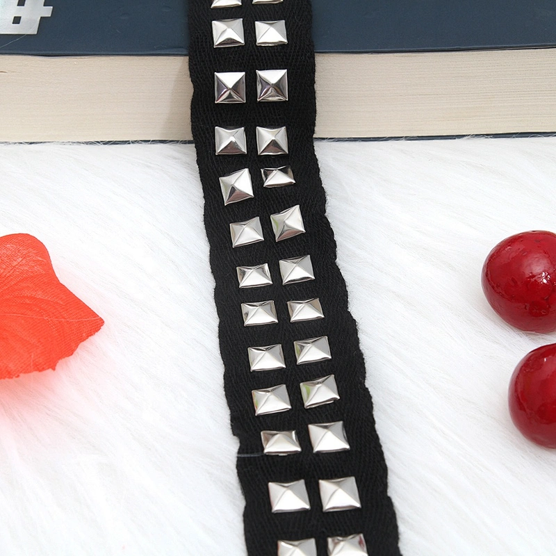 Rivet trim ribbon fabric diy handmade costume dress sewing Design Studs Trims Garment Accessories