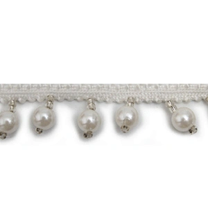 kavatar  wholesale new Handmade Bead lace Embroidered Tulle Trim wedding with Accessories Beads Crystals & Rhinestones