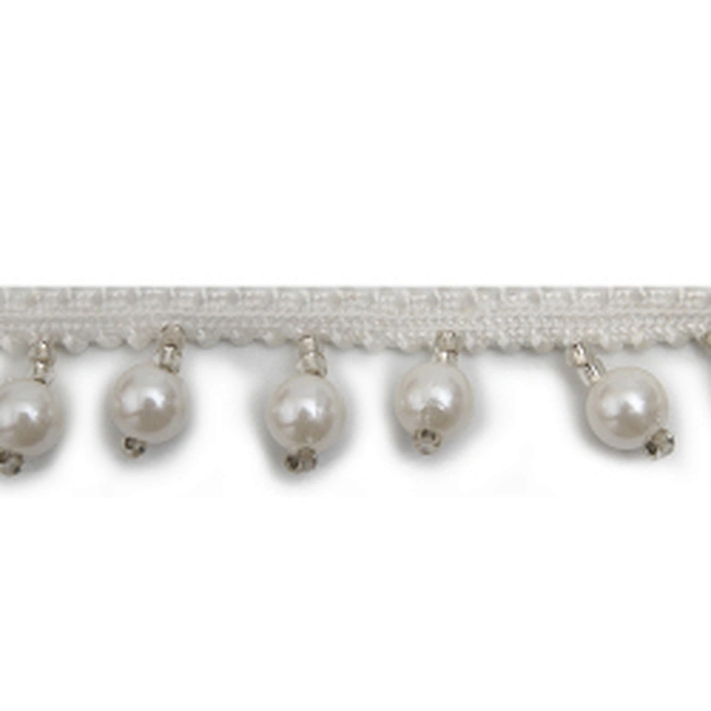 kavatar  wholesale new Handmade Bead lace Embroidered Tulle Trim wedding with Accessories Beads Crystals & Rhinestones