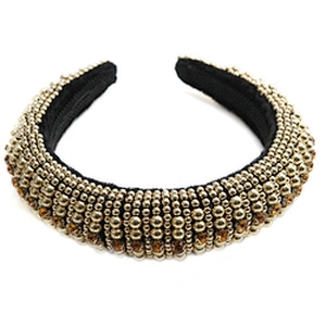 Wholesale Women High quality fashion headbands with rhinestones Hairbands Gold Headband