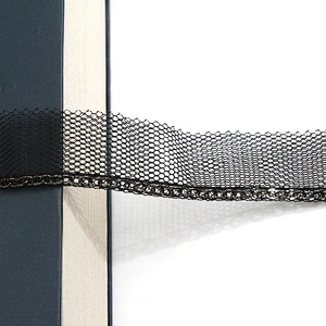 Wholesale Chain lace trim Link Chain 1.7 cm Sew-On lace trim Polyester net mesh Lace trimmings for clothes  Accessories