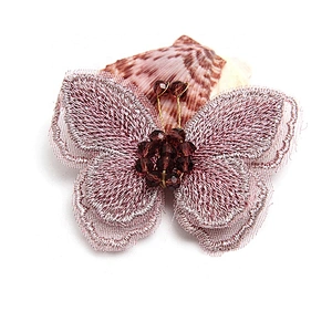 Christmas Cherry Flower Decorative Sew on Rhinestone Beaded Patches Wholesale patches for clothing