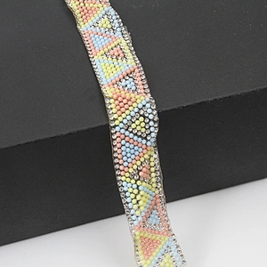 Wholesale factory design shiny bawal hotfix sticker tape