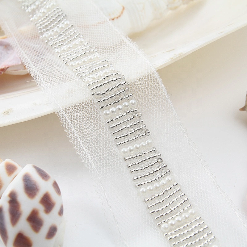 beaded trim by the yard for dresses rhinestone beaded glass trim