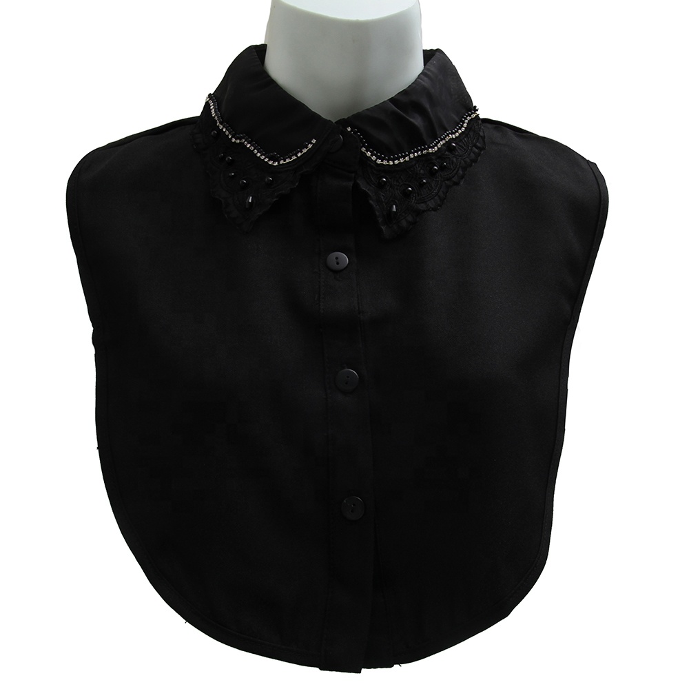 Autumn summer winter shirt collar versatile Korean shirt lace floral false collar  Fake collar