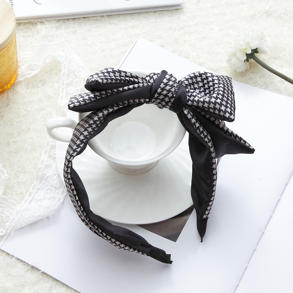 Korean  fashion headband 2020 Bow headbands for girls hair accessories women headband hair Accessories
