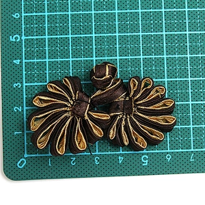 Chinese knot button frog closure dish Classic Qipao dance dress buttons handmade cloth  evening dress Tang suit versatile