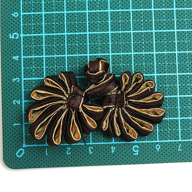 Chinese knot button frog closure dish Classic Qipao dance dress buttons handmade cloth  evening dress Tang suit versatile
