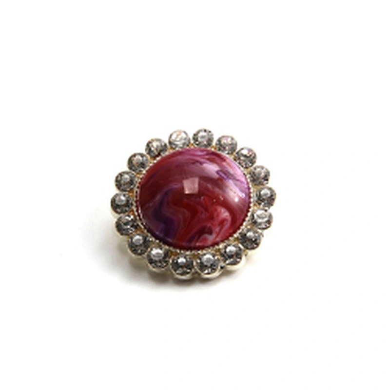 Clothing accessories set diamond buttons, clothing coat accessories buttons wholesale