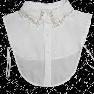 Detachable collared clothing accessories Detachable  collared shirt off the shelf for commuter ladies' workplace temperament