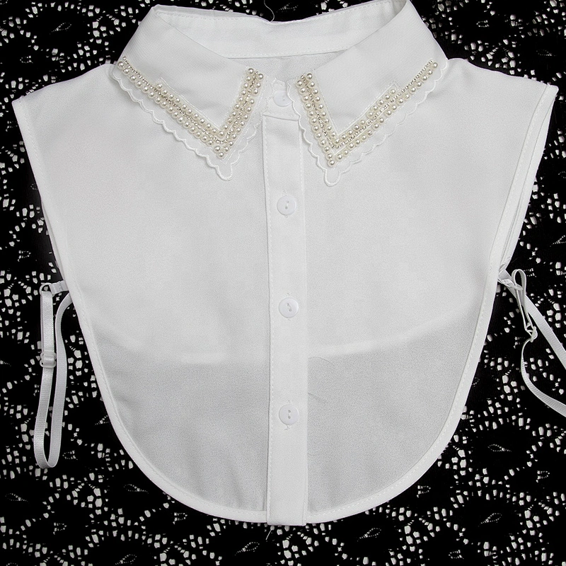 Detachable collared clothing accessories Detachable  collared shirt off the shelf for commuter ladies' workplace temperament