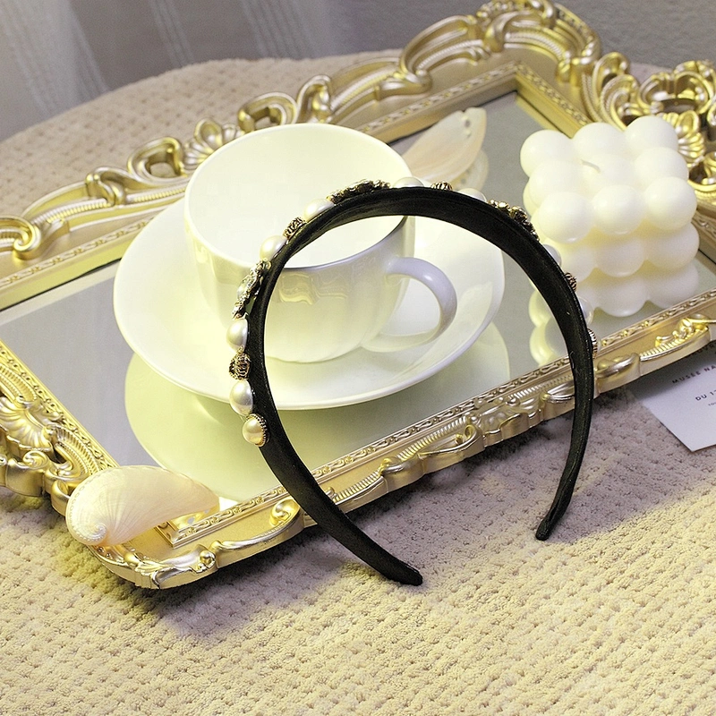 American style pearl print, web celebrity street party fashion hair band, headbandv