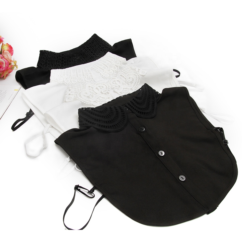 The Korean version of the detachable collar dress detachable collar shirt women's workplace temperament